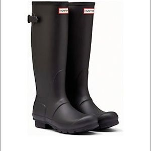 Hunter Original Tall Rain-boots in Black